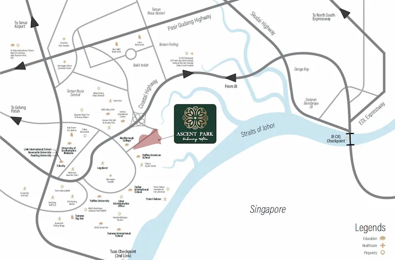 Ascent Park Master Location Plan