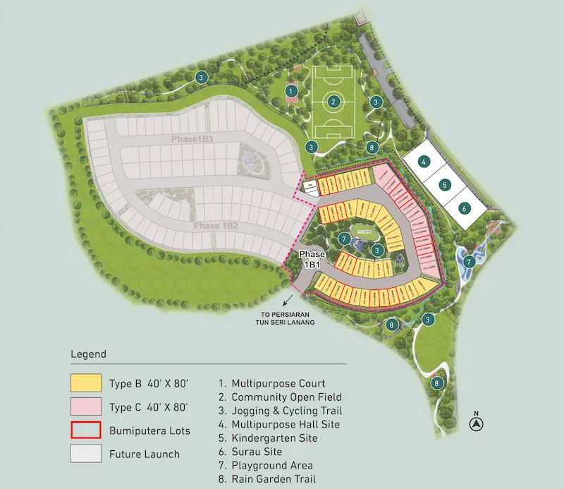 Estuari Greens Master Site Plan