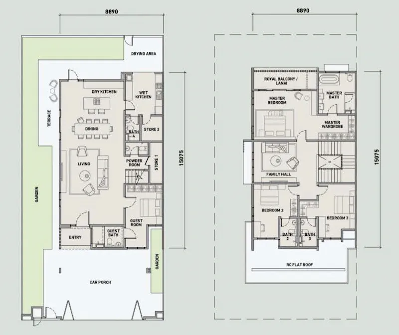 Estuari Greens Type A Plan