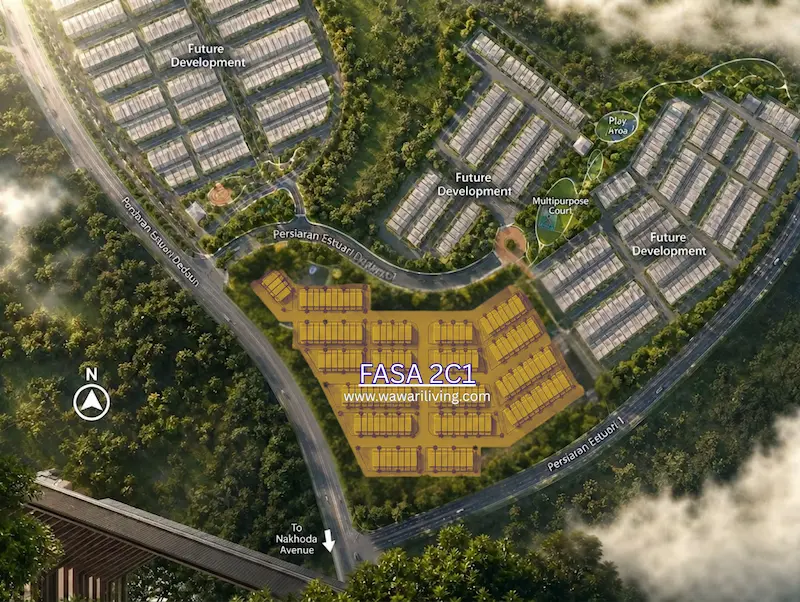 Estuari Parkhomes Location Map