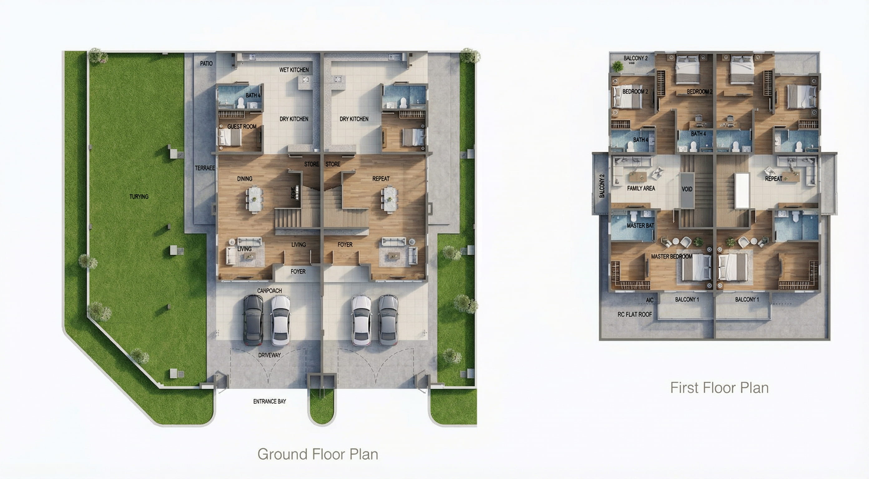Riveria Cluster Floorplan